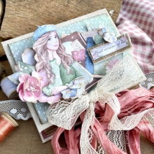Stamperia Oh lá lá Eiffeltorn Paris Scrapbooking