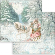 Stamperia Julpapper Sweet Winter