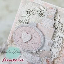 Texture Impression Mould Stamperia You and Me Hearts