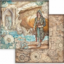 Paper Pad Stamperia - Sir Vagabond in Fantasy World