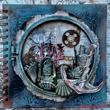 Soft Mould A4 Stamperia - Songs of the Sea - Over the Sea