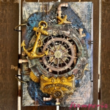 Soft Mould A4 Stamperia - Songs of the Sea - Over the Sea