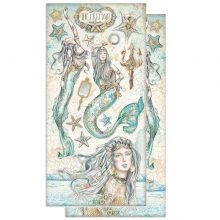 Collectables Stamperia - Songs of the Sea - 6x12 Inch Paper Pack