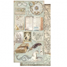 Collectables Stamperia - Songs of the Sea - 6x12 Inch Paper Pack