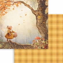 Paper Pad Stamperia 8x8 Tum - Whispering Woods