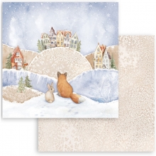 Paper Pad Stamperia - Winter Valley Julpapper Christmas