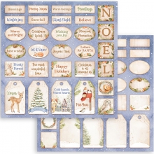 Paper Pad Stamperia - Winter Valley Julpapper Christmas