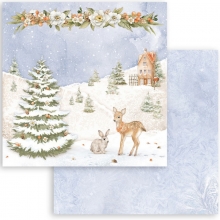 Paper Pad Stamperia - Winter Valley Julpapper Christmas