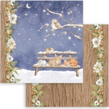 Paper Pad Stamperia - Winter Valley Julpapper Christmas