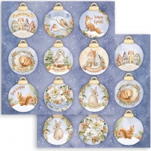 Paper Pad Stamperia - Winter Valley Julpapper Christmas