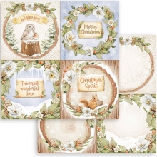 Paper Pad Stamperia - Winter Valley Julpapper Christmas