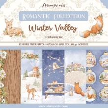 Paper Pad Stamperia - Winter Valley Julpapper Christmas