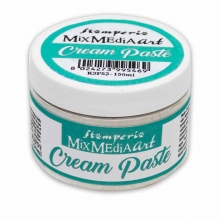 Stamperia Cream Paste - White - 150 ml