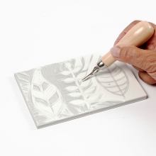 Stämpelmatta av Gummi 10x15,5 Stämpel Plattform Stämpelpress Stamping Buddy