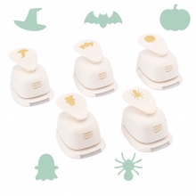 Stansar i Set Vaessen - Halloween - 5 st Motiv - ca 2 cm
