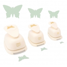 Stansar i Set Vaessen Fjärilar 3 st Handstans Lager på