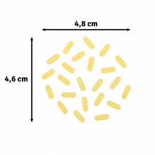 Stans Vaessen - Jumbo Punch - Konfetti Avlång