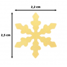 Stans Vaessen - Medium Snöflinga II - 2,5 cm - Snowflake