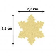 Stans Vaessen - Medium Snöflinga 2,5 cm - Snowflake