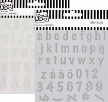 Schablon YouDo Letters & Numbers 5 Stencil
