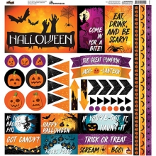 Paper Kit Reminisce Halloween Night Halloweenpyssel Höstpyssel