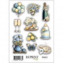 Stickers Reprint - Summer Meadow - 11x16 cm