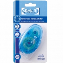 Stick It None-Permanent Adhesive Roller - 8mm x 10 meter