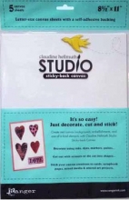 Studio Sticky-Back Canvas A4 5-pack