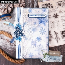 Schablon Studio Light - Snowflakes - Vintage Winter