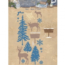 Dies Studio Light - Deer, Snow & Trees - Vintage Winter