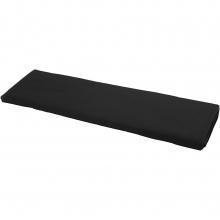 Bomullstyg 2 meter - B: 145 cm - Svart