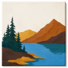 Pigment Art Acrylic Mixade Naturfärger 5x75 ml Studiofärg