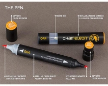 Chameleon Pen Marker Warm Grey 3 Pennor till scrapbooking, pyssel och hobby
