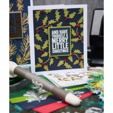 Tim Holtz Sizzix Thinlits Dies - Holiday Greens Mini - 11 st