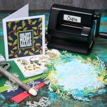 Tim Holtz Sizzix Thinlits Dies - Holiday Greens Mini - 11 st