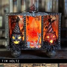 Miniatyr Kvastar till Halloween - Tim Holtz - 2 st