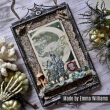 Antika Mynt Halloween - Quote Seals 4 st - Tim Holtz