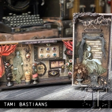 Antika Mynt Halloween - Quote Seals 4 st - Tim Holtz