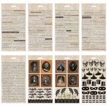 Tim Holtz Idea-Ology Spiral Halloween Sticker Book