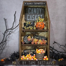 Vignette Arched Shrine - Tim Holtz Halloween - Höjd 22,5 cm