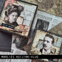 Die Cuts - Vintage Paper Dolls Portraits - Tim Holtz