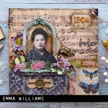 Die Cuts - Vintage Paper Dolls Portraits - Tim Holtz