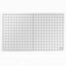 Tim Holtz Glass Studio Mat - White - 13x22