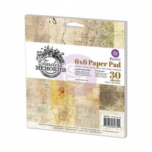 Paper Pad 6”x6” Prima Timeless Memories 30 ark Marketing