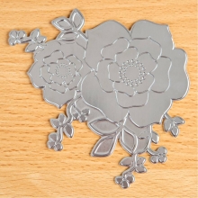 TODO Hot Foil Press Rose Blossom Stansmaskin Skärmaskin Dies