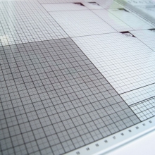 Tonic Studios Glas Matta 60x36,5cm A3 Glass Mat Media