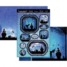 Topper Set A4 Hunkydory - Once Upon A Twilight - You Shall Go To The Ball
