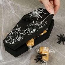 Trädekoration Halloween Kista 10x18 cm Halloweenpyssel Höstpyssel
