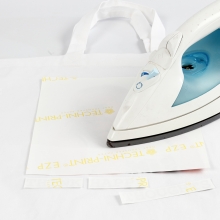 Transferark 21,5x28 cm Transparent Till ljusa textilier 5 ark Transferpapper