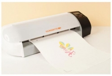 Printable White Glossy Sticker-Paper - Självhäftande A4-papper 5 ark